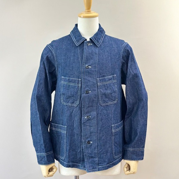 LION BRAND（ライオンブランド）】Denim Coverall Jacket LOT LION 01
