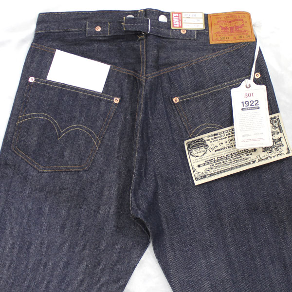 LEVI'S VINTAGE CLOTHINGʥ꡼Х ơ 󥰡ˡ1922ǯ 501XX ǥ ORGANIC ꥸå JEANS  ϥǥ˥ DENIM PANTS A44100003