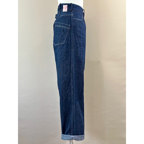 ��LION BRAND�ʥ饤����֥��ɡˡ�LION BRAND Denim Work Pants with Buckle Back LOT LION 02 Pants �ǥ˥����ѥ�� Dapper's ���åѡ���