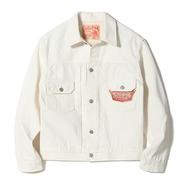 ��SUGAR CANE�ʥ��奬��������ˡ� Lot No. SC15720 / 13oz. WHITE DENIM JACKET 1953 MODEL 2nd Jacket �ۥ磻�ȥǥ˥� ������ɥ��㥱�å� ��ץꥫ VINTAGE ������ơ���