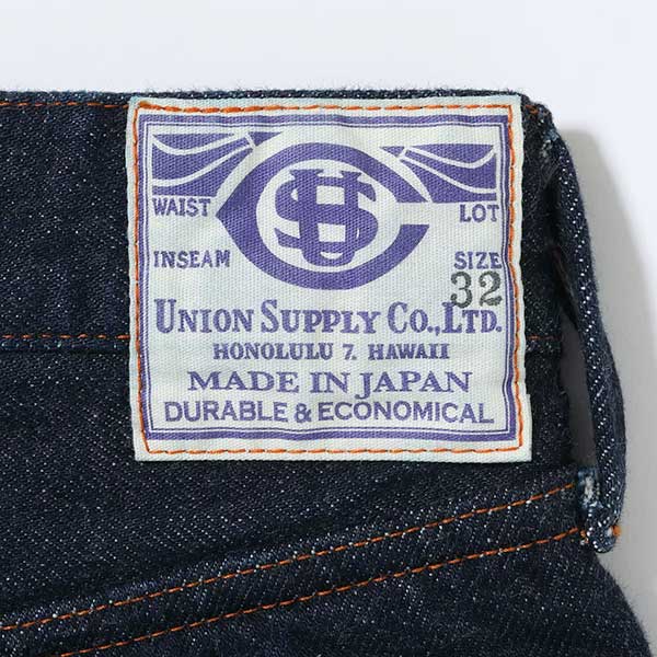 ��UNION SUPPLY�ʥ�˥��󥵥ץ饤�ˡ� Lot No. US42652 / UNION SUPPLY 12.5oz. GRADE ONE AHINA 5POCKET PANTS �����ǥ� �ǥ˥�ѥ�� ��ץꥫ VINTAGE ������ơ���