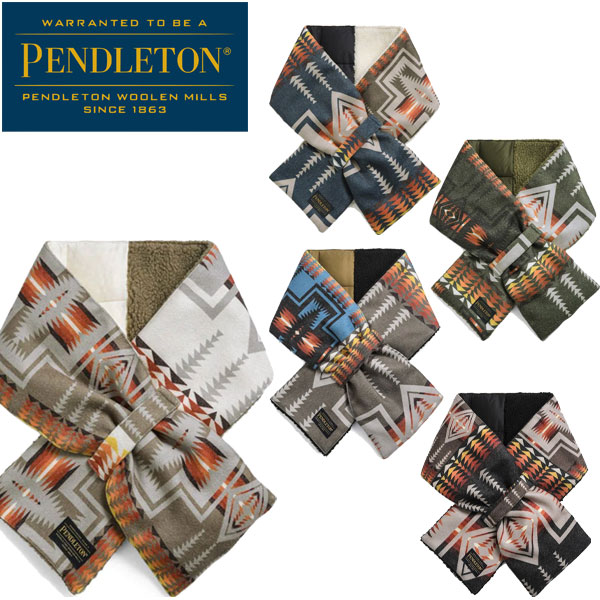 ��PENDLETON x TAION�� �ڥ�ɥ�ȥ� �� ��������ˡ�REVERSIBLE  DOWN MUFFLER ��С����֥� ������ޥե顼