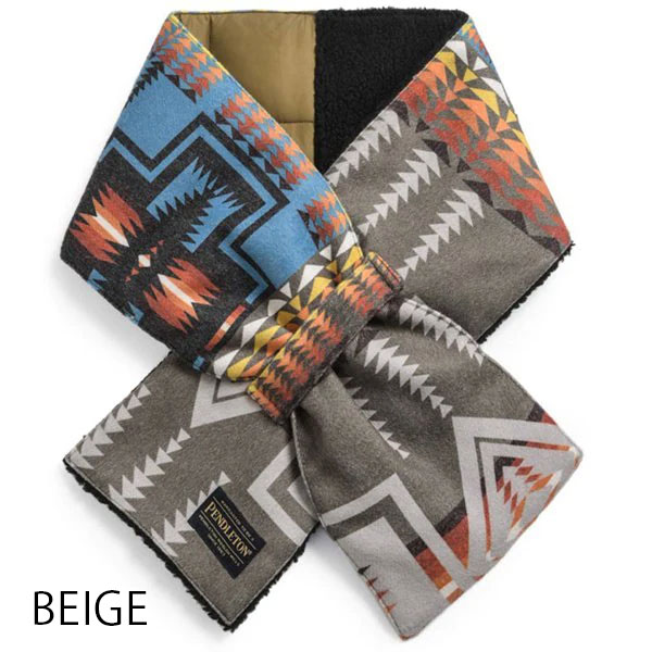 ��PENDLETON x TAION�� �ڥ�ɥ�ȥ� �� ��������ˡ�REVERSIBLE  DOWN MUFFLER ��С����֥� ������ޥե顼