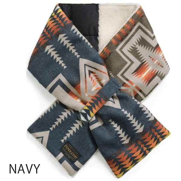 ��PENDLETON x TAION�� �ڥ�ɥ�ȥ� �� ��������ˡ�REVERSIBLE  DOWN MUFFLER ��С����֥� ������ޥե顼