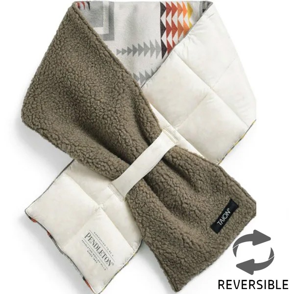 ��PENDLETON x TAION�� �ڥ�ɥ�ȥ� �� ��������ˡ�REVERSIBLE  DOWN MUFFLER ��С����֥� ������ޥե顼