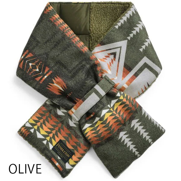 ��PENDLETON x TAION�� �ڥ�ɥ�ȥ� �� ��������ˡ�REVERSIBLE  DOWN MUFFLER ��С����֥� ������ޥե顼