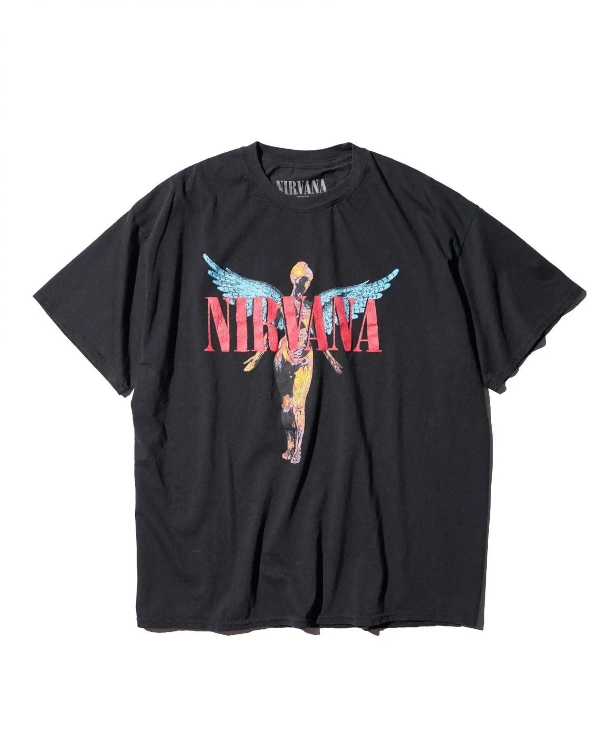 ��THRIFTY LOOK�ʥ���եƥ��� ��å��ˡ�NIRVANA TEE ��IN UTERO�� ��Ųù� VINTAGE �ӥ�ơ������� T����� �˥�С��� �����ȥ��С���