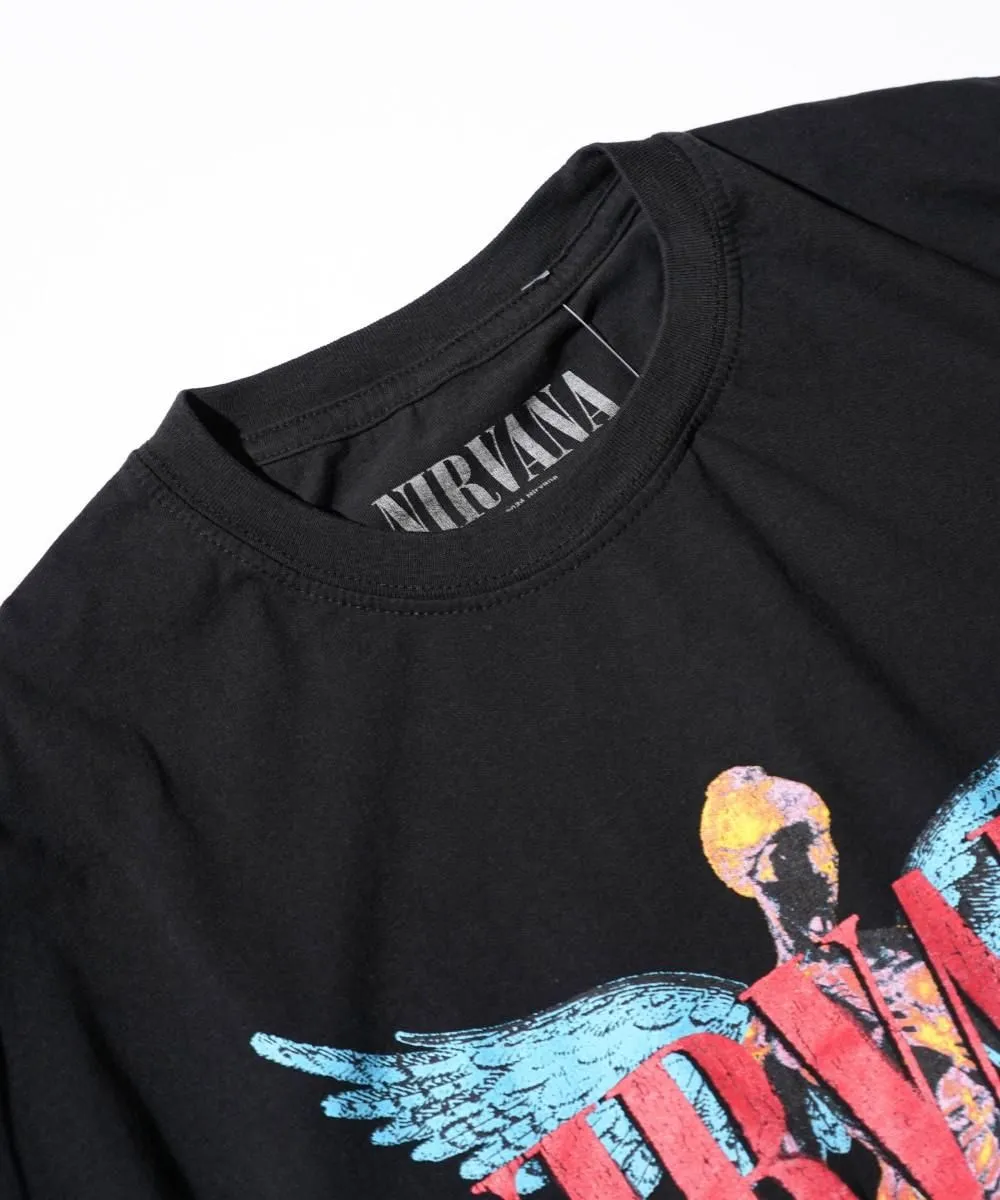 ��THRIFTY LOOK�ʥ���եƥ��� ��å��ˡ�NIRVANA TEE ��IN UTERO�� ��Ųù� VINTAGE �ӥ�ơ������� T����� �˥�С��� �����ȥ��С���