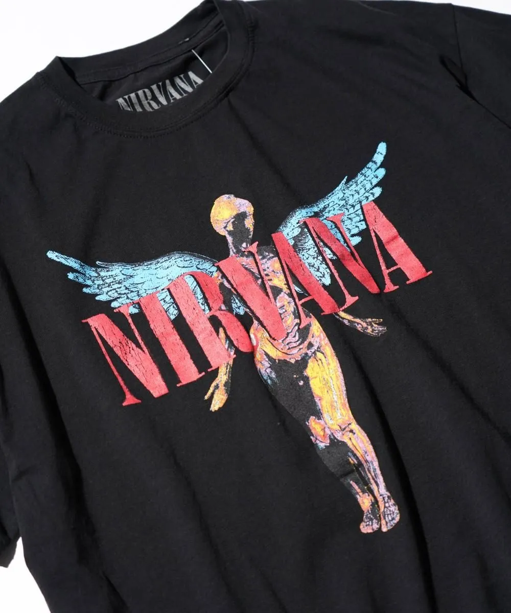 ��THRIFTY LOOK�ʥ���եƥ��� ��å��ˡ�NIRVANA TEE ��IN UTERO�� ��Ųù� VINTAGE �ӥ�ơ������� T����� �˥�С��� �����ȥ��С���