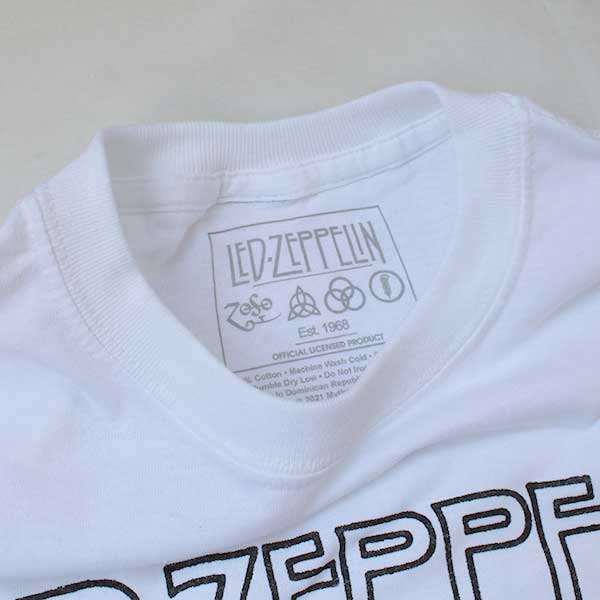 Led Zeppelin レッドツェッペリン 白 Tシャツ・カットソー L LED ZEPPELIN (レッドツェッペリン）】 T-SHIRTS | すべての商品
