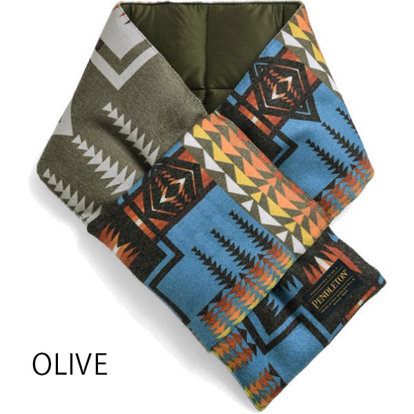 ��PENDLETON x TAION�� �ڥ�ɥ�ȥ� �� ��������ˡ�REVERSIBLE  DOWN MUFFLER ��С����֥� ������ޥե顼