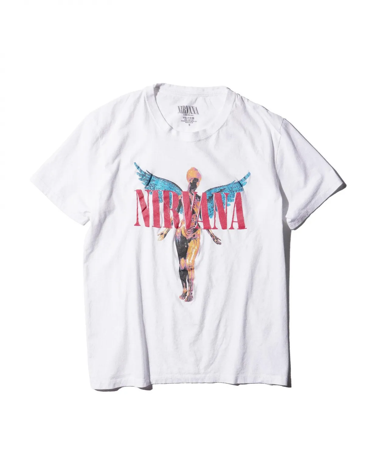 ��THRIFTY LOOK�ʥ���եƥ��� ��å��ˡ�NIRVANA TEE ��IN UTERO�� ��Ųù� VINTAGE �ӥ�ơ������� T����� �˥�С��� �����ȥ��С���