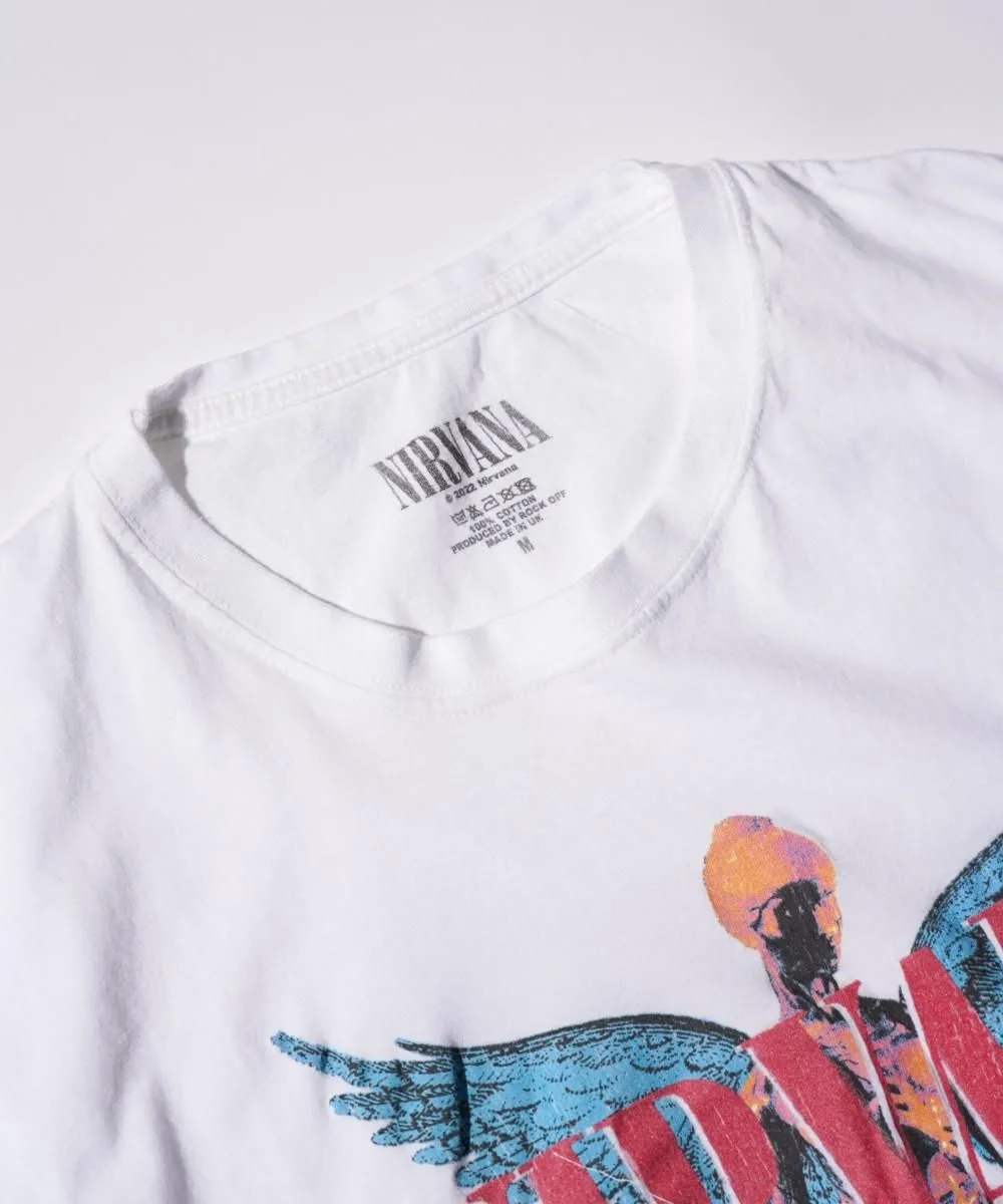 ��THRIFTY LOOK�ʥ���եƥ��� ��å��ˡ�NIRVANA TEE ��IN UTERO�� ��Ųù� VINTAGE �ӥ�ơ������� T����� �˥�С��� �����ȥ��С���