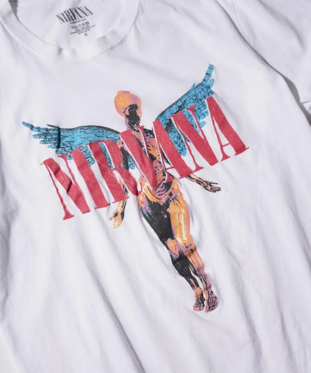 ��THRIFTY LOOK�ʥ���եƥ��� ��å��ˡ�NIRVANA TEE ��IN UTERO�� ��Ųù� VINTAGE �ӥ�ơ������� T����� �˥�С��� �����ȥ��С���