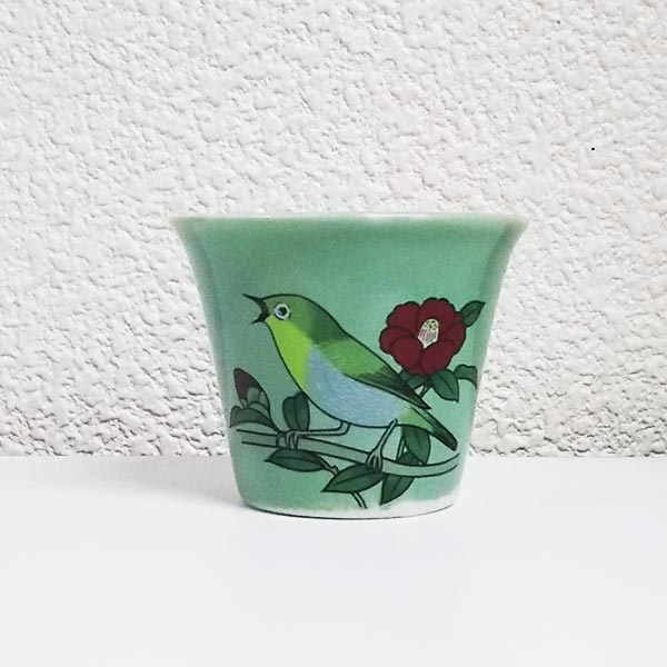 野鳥用チョコ九谷チョコ 鳥の柄深口 | TOPCREATE