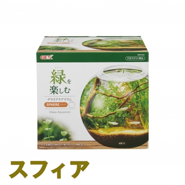 グラスアクアリウム スフィア GEX(ジェックス) アクアリウム ガラス