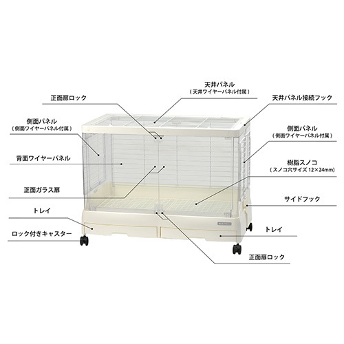 イージーホーム シャイニー 80WH C134 SANKO(三晃/サンコー) | TOPCREATE