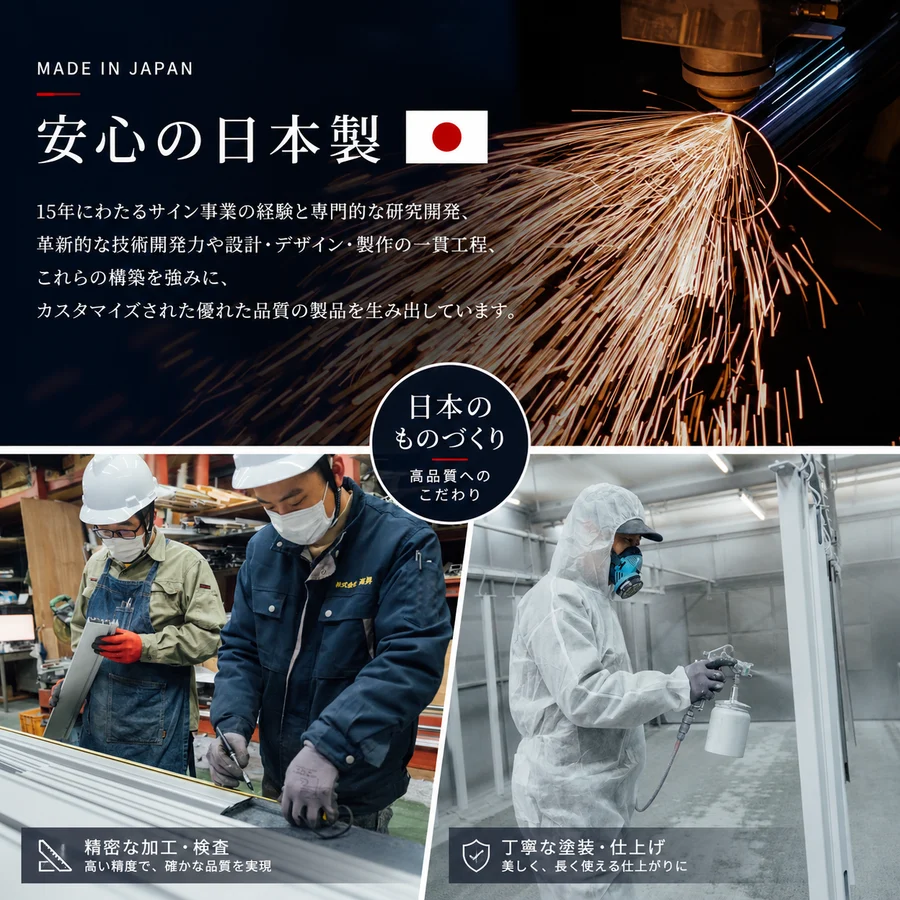 日本製 スチール製 A型掲示板 両面表示・折り畳み式 H810mm OKINA-AISP-810