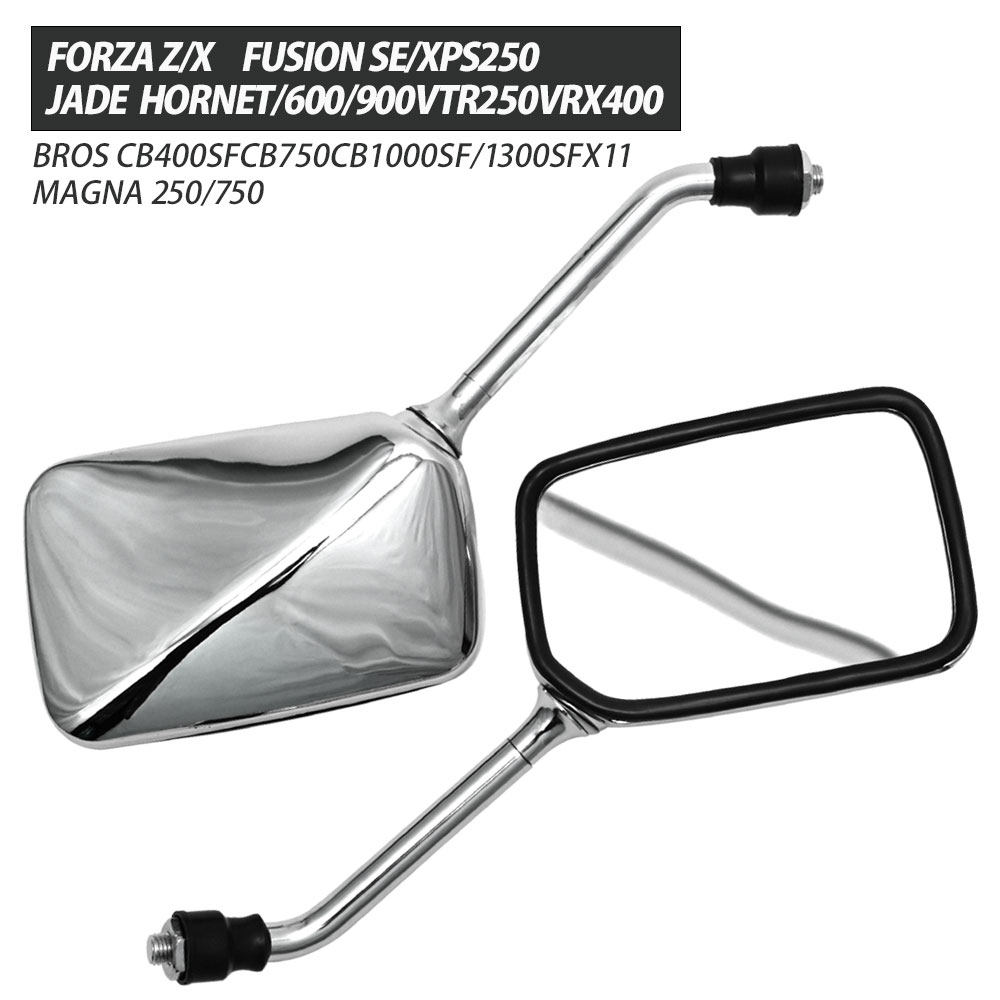 ミラー メッキ 10mm 正ネジ 汎用 フォルツァZ/X フュージョンSE
