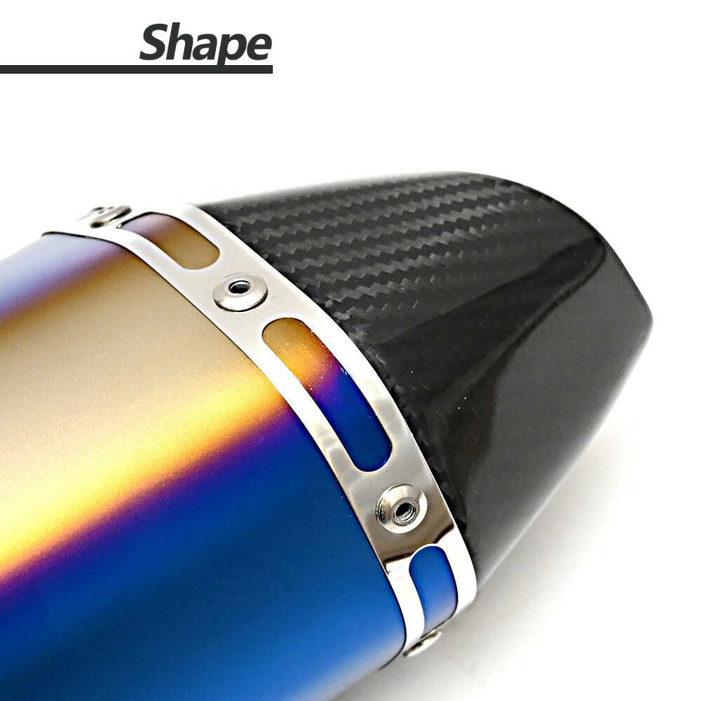 アクラポビッチ AKRAPOVIC 60.5φ 汎用サイレンサー