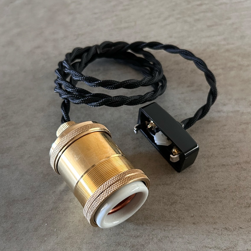 B22真鍮製ソケットコード B22真鍮製ソケットコード【公式直営ストア】