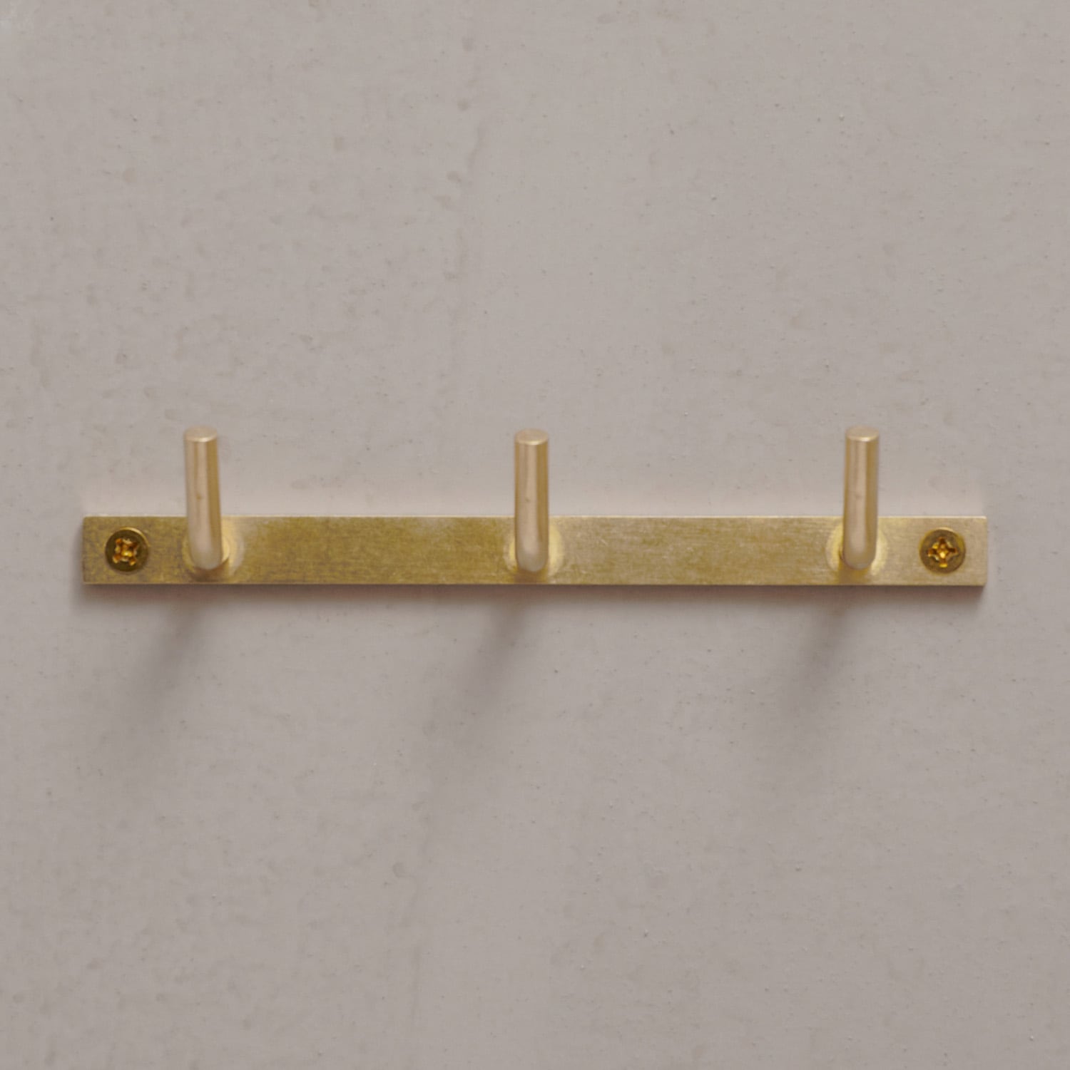 真鍮 3連フック｜巣まいと暮らしの店 トリノス オンラインショップ