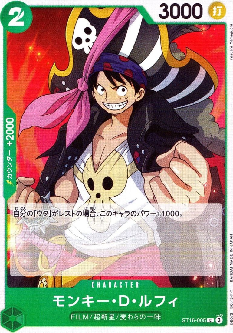 C)モンキー・D・ルフィ（Yasushi Yamaguchi）                  