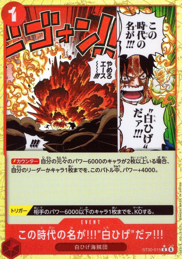 C)この時代の名が！！！“白ひげ”だァ！！！【パラレル】（原作