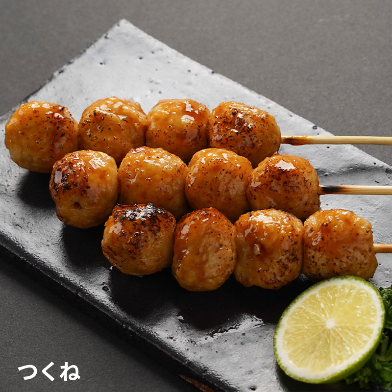 エビスの焼き鳥串セット 10種50本セット（秘伝の焼き鳥のたれ付き）の画像