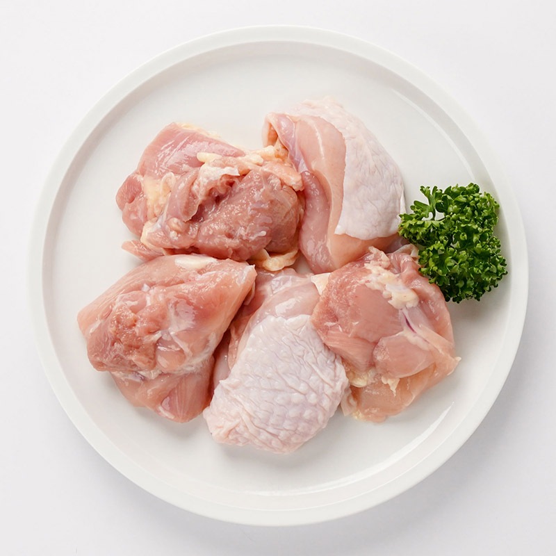 【業務用】宮崎県産エビス鶏　もも切り身　12kgの画像