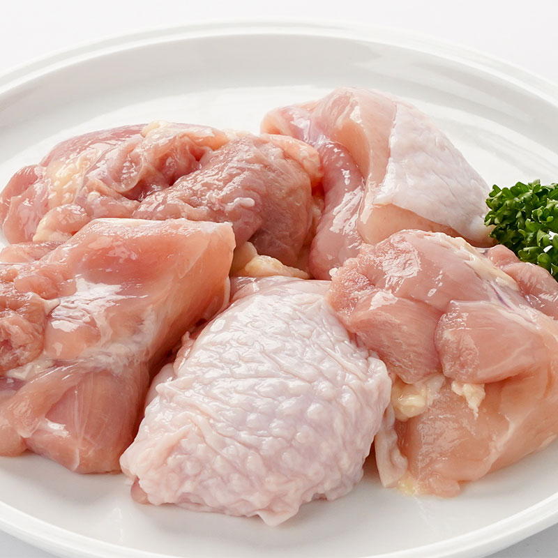 【業務用】宮崎県産エビス鶏　もも切り身　12kgの画像