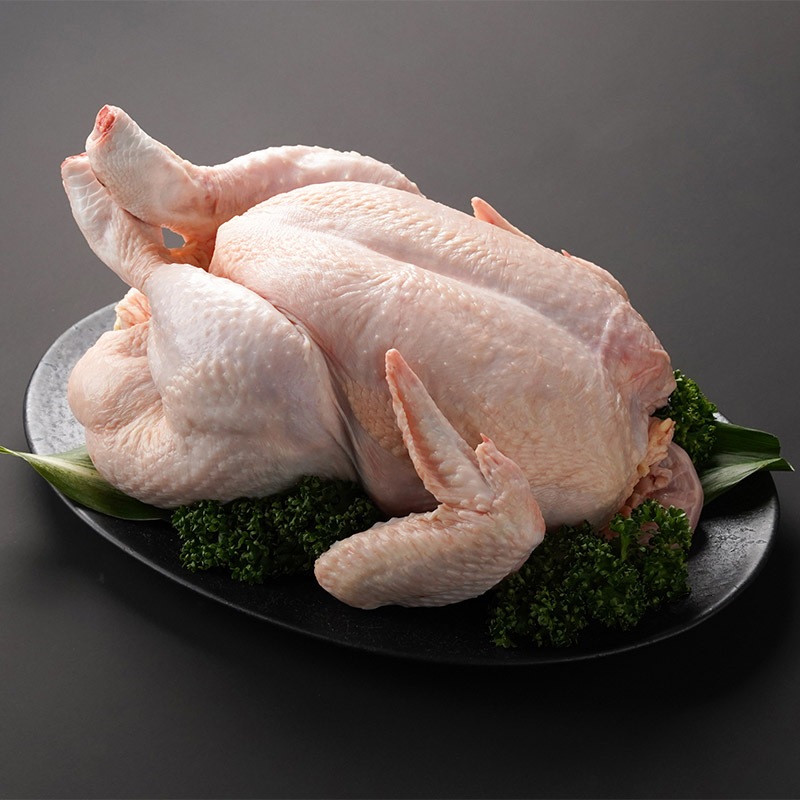 クリスマス予約】霧島鶏 丸鶏（中抜き・1羽)｜エビス通販