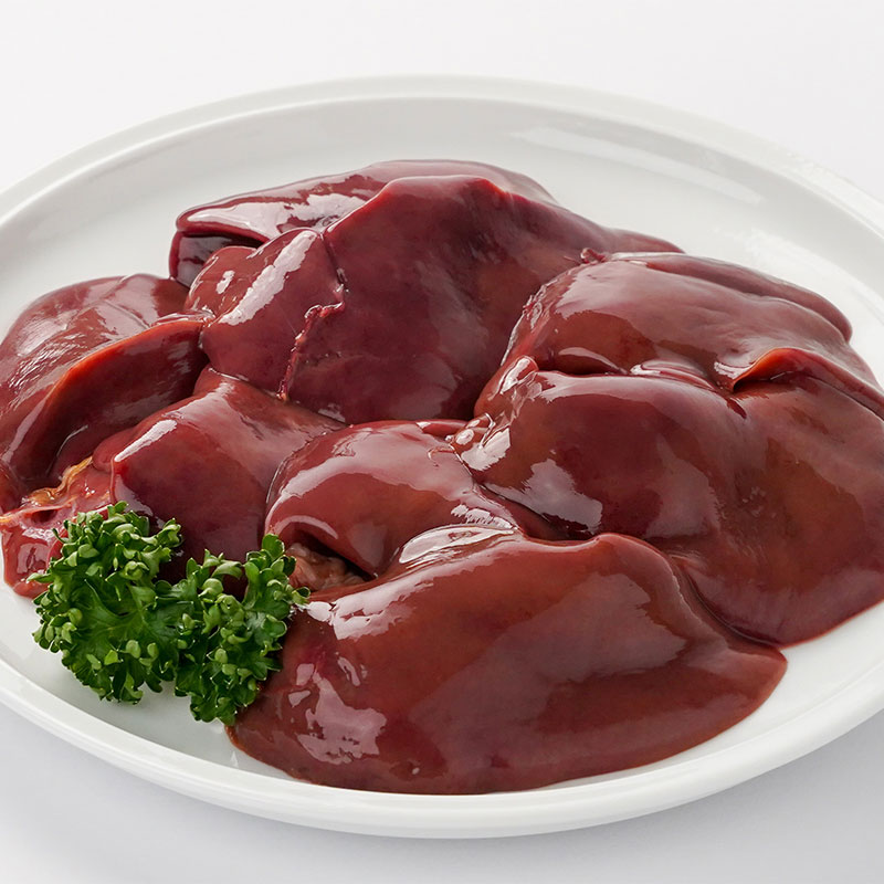 【業務用】宮崎県産エビス鶏　ハート無し肝　12kgの画像