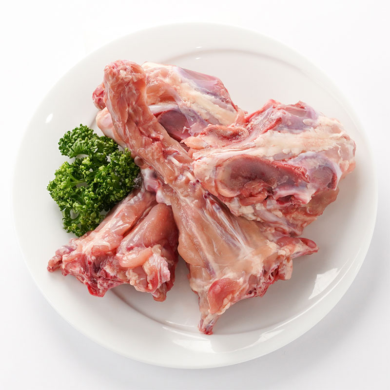 【業務用】宮崎県産エビス鶏　鶏ガラ　(20羽分)の画像