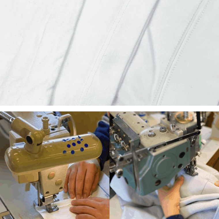 究極のコットン使用【大人のドレスTシャツ/ヘンリーネック】スマートフィット