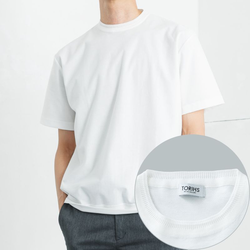 職人の技が光る上品な衿元【ネックリンキングTシャツ】レギュラーフィット