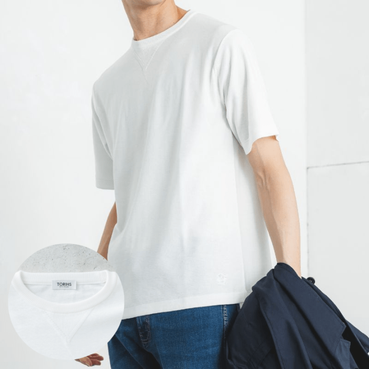 大人向けの洗練された雰囲気【ニットガゼットT】レギュラーフィット