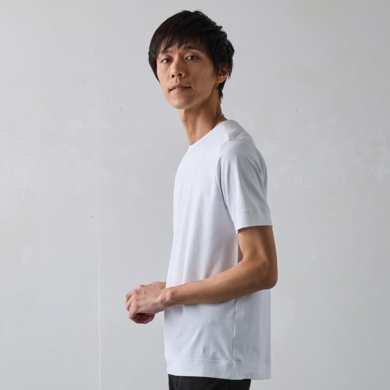 究極のコットン使用【大人のドレスTシャツ】スマートフィット