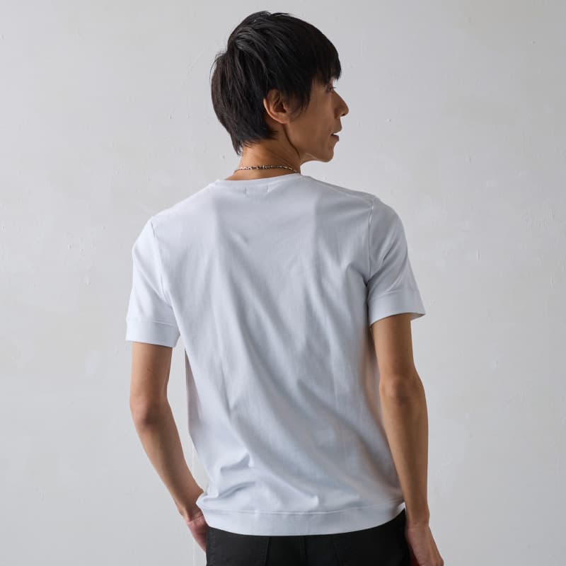 究極のコットン使用【大人のドレスTシャツ】スマートフィット