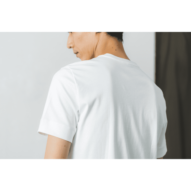 究極のコットン使用【大人のドレスTシャツ/Vネック】スマートフィット