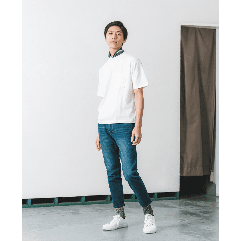 至高の着心地【吊り編みポケットTシャツ】ボールドフィット