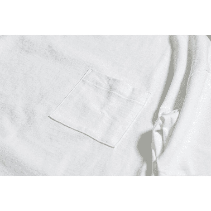 至高の着心地【吊り編みポケットTシャツ】ボールドフィット