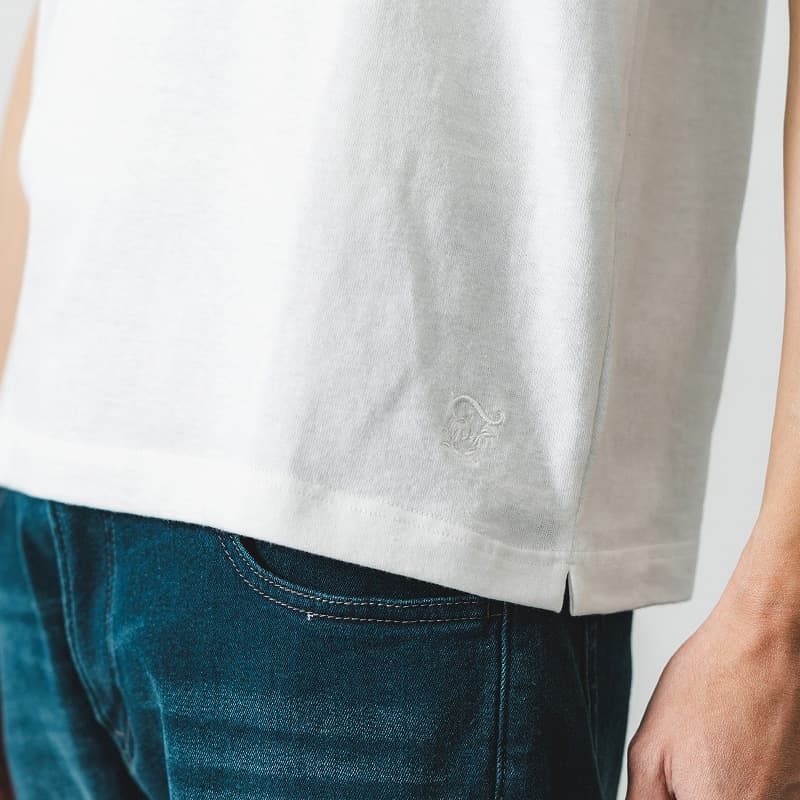 至高の着心地【吊り編みヘンリーネックTシャツ】ボールドフィット