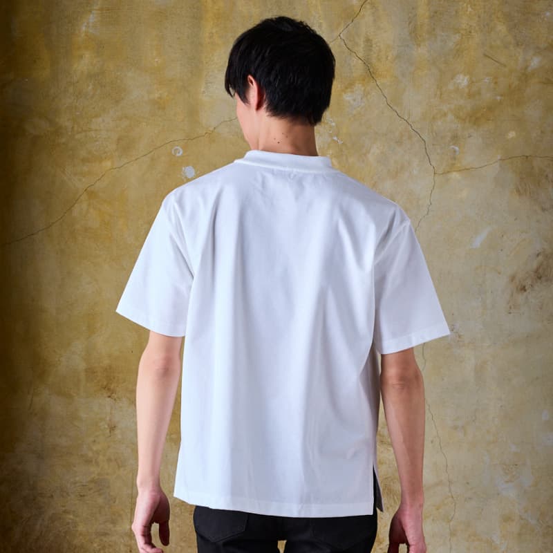 流行りのヘビーウェイト生地【立体ポケット付きTシャツ】ボールドフィット