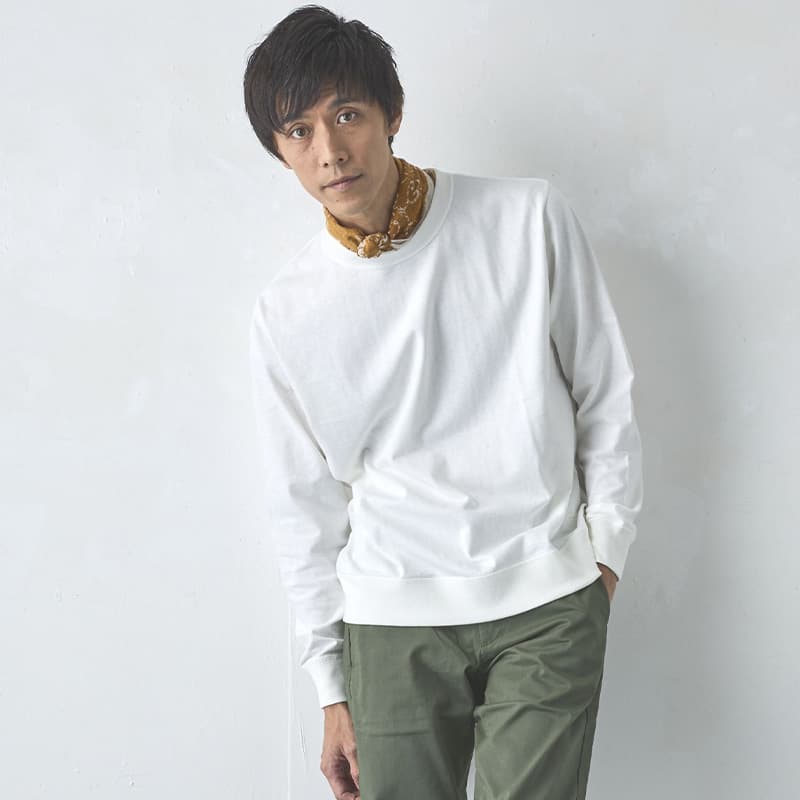 至高の着心地【吊り編みTシャツ／長袖】ボールドフィット | すべての