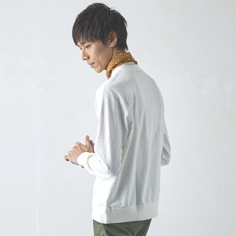 至高の着心地【吊り編みTシャツ／長袖】ボールドフィット | すべての