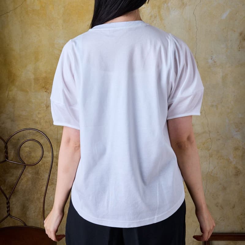【極美品】フレームワーク コットンシャツ 薄手 ゆったり イエロー 半袖 Keitto ノースオブジェクト ケイット刺繍風 ドット柄 プリント