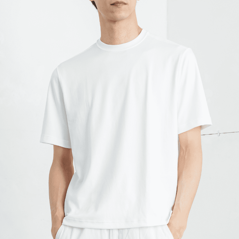 究極のコットン使用「カジュアルTシャツ」レギュラーフィット