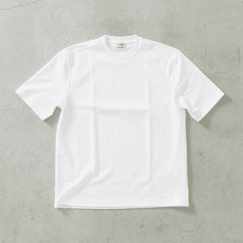 究極のコットン使用「カジュアルTシャツ」レギュラーフィット