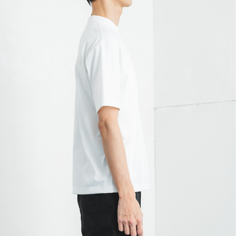 透けにくい白T【フットボールTシャツ】ボールドフィット